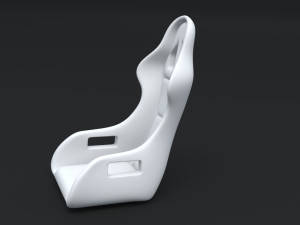 racing seat Modelo 3D