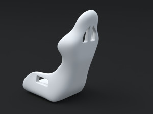 racing seat Modelo 3D