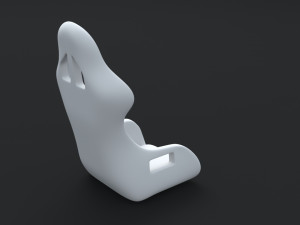 racing seat Modelo 3D