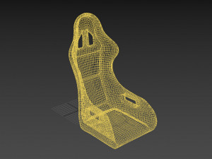 racing seat Modelo 3D