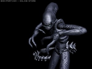 alien warrior 3D Model