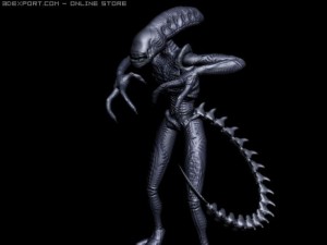 alien warrior 3D Model