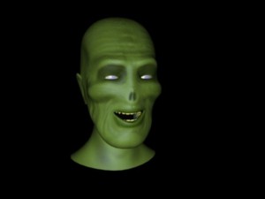 zombie head + ztool 3D-Modell