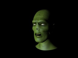 zombie head + ztool 3D-Modell