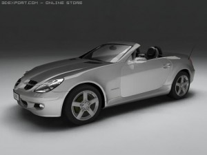 mercedes benz slk 200 Model 3D