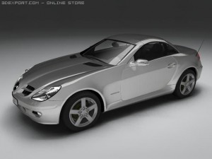 mercedes benz slk 200 Modello 3D