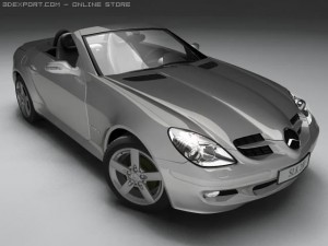 mercedes benz slk 200 Modello 3D