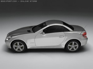 mercedes benz slk 200 Modello 3D