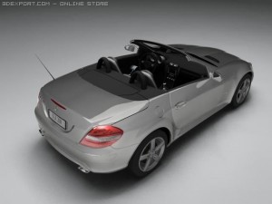 mercedes benz slk 200 Modello 3D