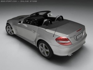 mercedes benz slk 200 Modello 3D