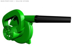 electric blower 3D Model