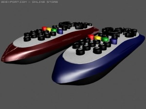 television remote 3D Model