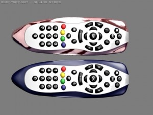 television remote 3D Model