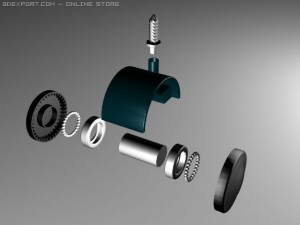 wheel Model 3D