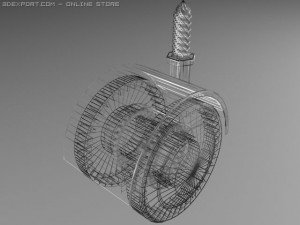 wheel 3D Модель
