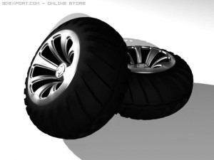 tyre 3D मॉडल