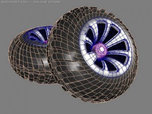 tyre 3D मॉडल