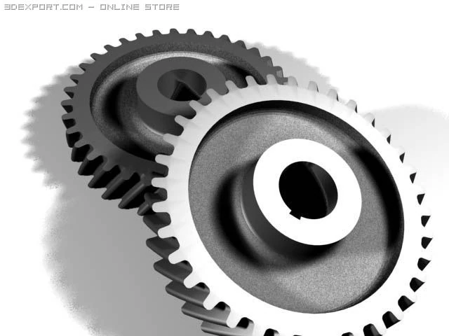 gear chakker 3D Model .c4d .max .obj .3ds .fbx .stl .blend