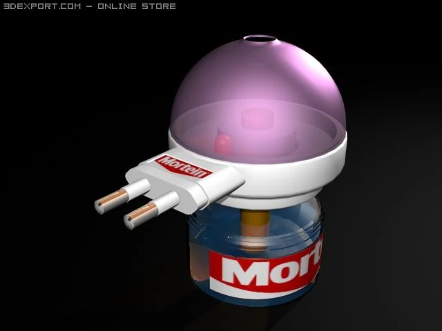 moscuito 3D Model .c4d .max .obj .3ds .fbx .stl .blend 