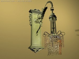 brackets lights 3D Model