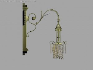 brackets lights Modelo 3D