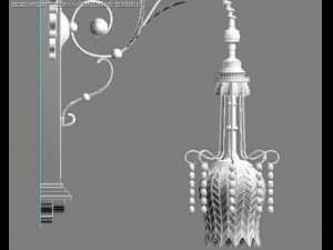 brackets lights 3D Model