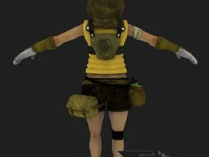 maemi mangga character 3D Model