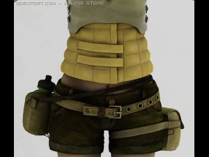 maemi mangga character 3D Model