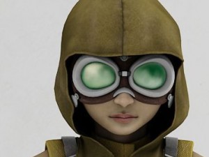 maemi mangga character Modèle 3D