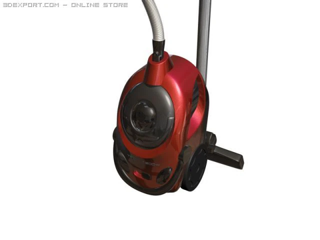 vacuum cleaner 3D Model .c4d .max .obj .3ds .fbx .stl .blend