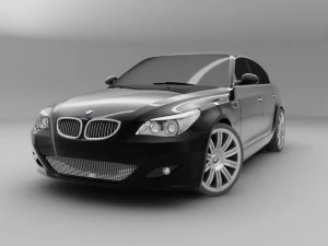bmw m5 Modello 3D