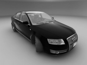 audi a6 3D मॉडल