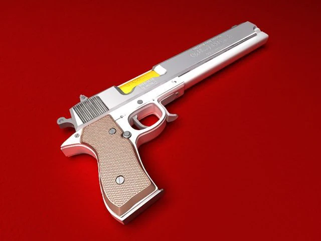 casull hellsings 3D Model .c4d .max .obj .3ds .fbx .stl .blend 