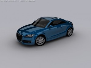 audi tt 3D मॉडल