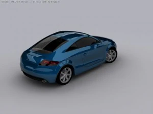 audi tt 3D Model