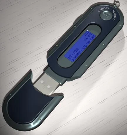 usb flash 3D Model .c4d .max .obj .3ds .fbx .stl .blend 