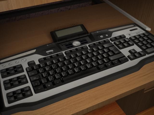 keyboard 3Dモデル .c4d .max .obj .3ds .fbx .stl .blend 