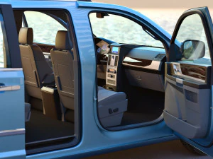 Chrysler grand voyager 2010 3D Model