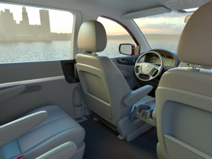 Kia carnival 2011 3D 모델