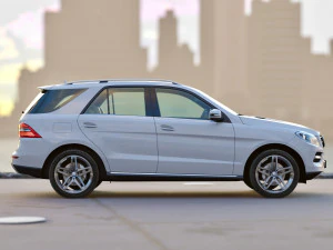mercedes benz ml class 2013 3D Model