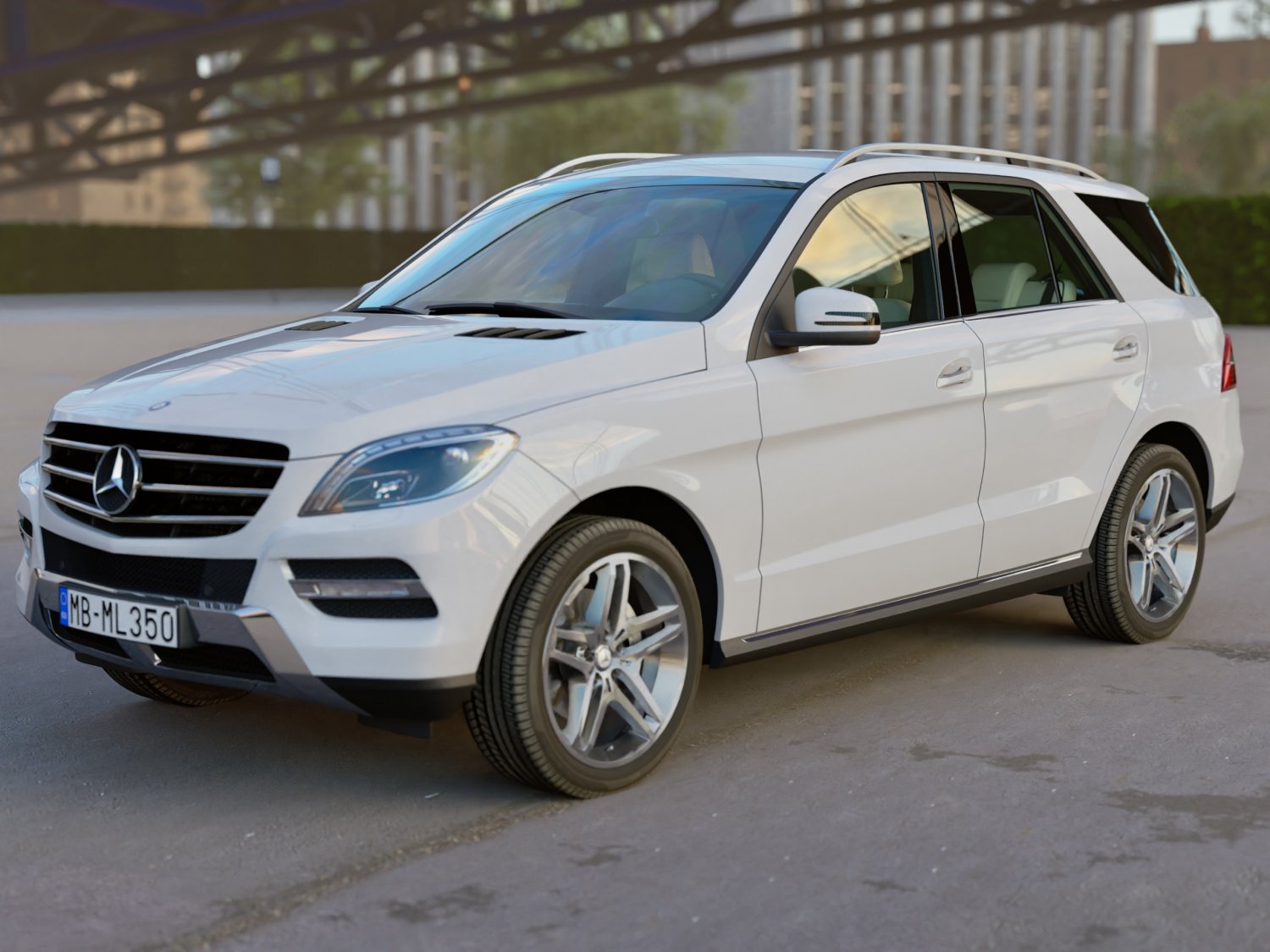 Модель Мерседес ml 350