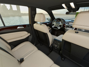 mercedes benz ml class 2013 3D 모델