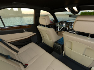 mercedes benz e class avantgarde 2014 Modelo 3D