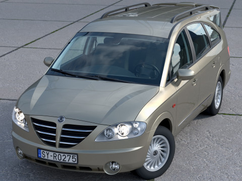 Ssangyong rodius 2010 3D Model