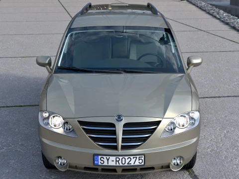 Ssangyong rodius 2010 3D Model
