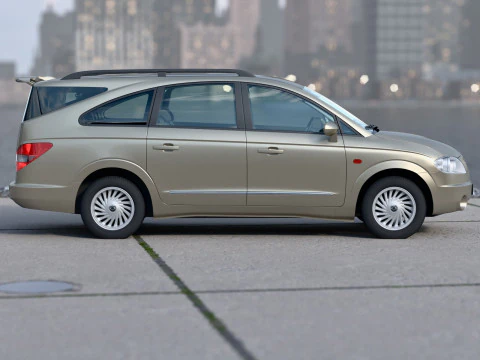 Ssangyong rodius 2010 3D Model