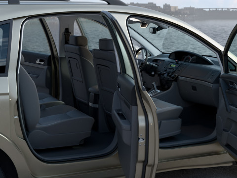 Ssangyong rodius 2010 3D 模型
