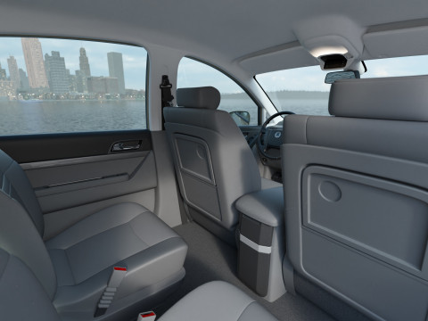Ssangyong rodius 2010 3D 模型
