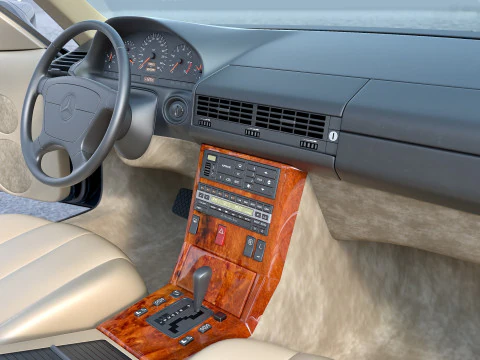 Mercedes Benz SL R129 1995 3D Model