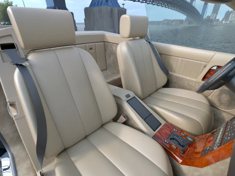 Mercedes Benz SL R129 1995 3D Model